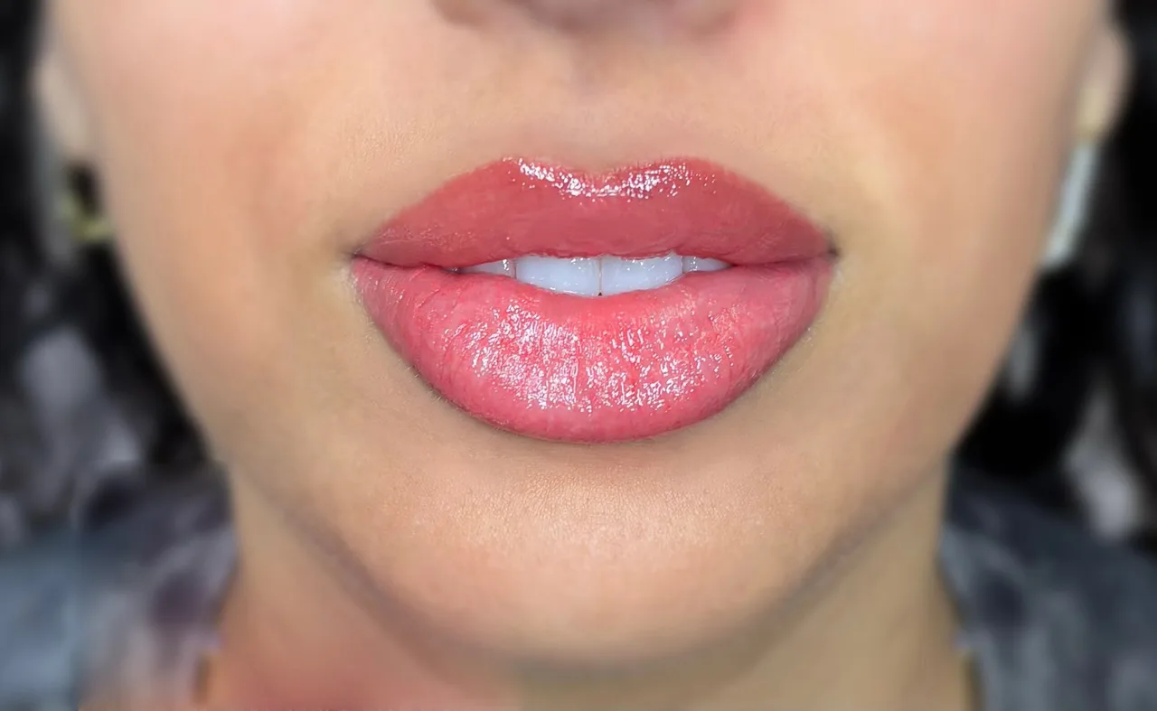 Lip Blush Tattoo by New Face by Christine